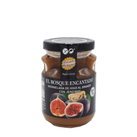 Mermelada de higos al Brandy con jengibre