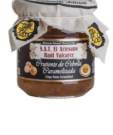 Crujiente de cebolla caramelizada