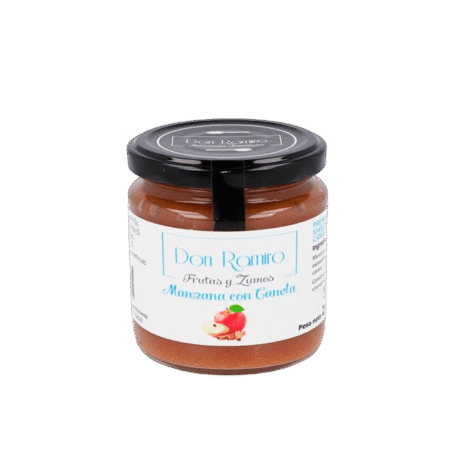 Compota de manzana con canela sin azúcar