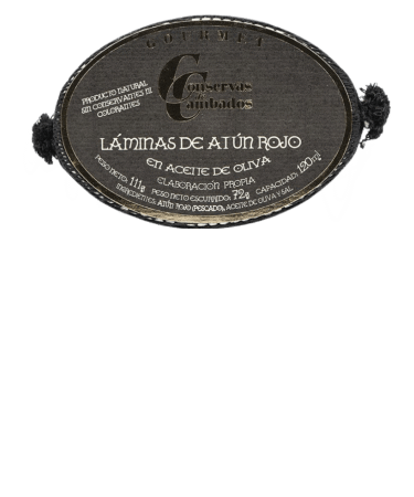 Atún rojo en aceite de oliva "lomos laminados"
