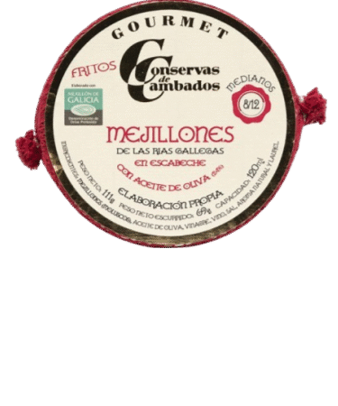 Mejillones de las Rías Baixas en escabeche con AOVE