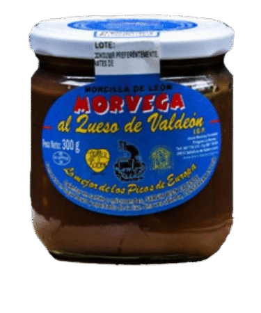 Morcilla de León con queso de Valdeón