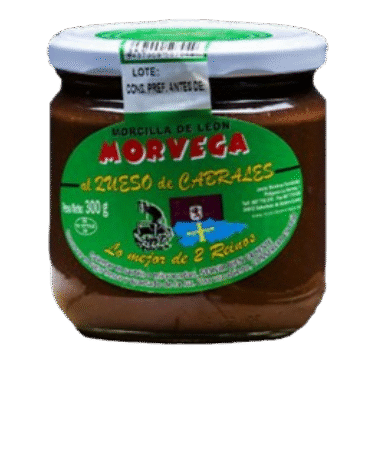 Morcilla de León con queso de Cabrales