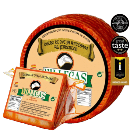 Queso de oveja curado al pimentón