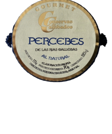 Percebes de las Rías Baixas al natural