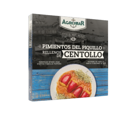 Pimientos del piquillo rellenos de centollo