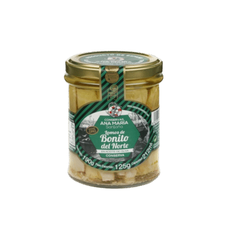 Tarro lomo de bonito del norte en aceite de oliva